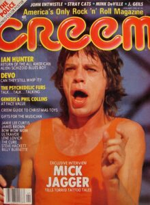 Creem - Mick Jagger