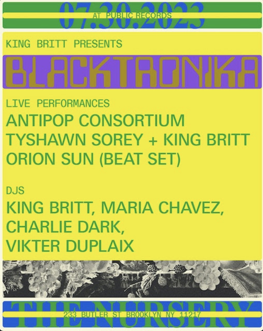 King Britt's Blacktronika Festival Exploring Afrofuturism and
