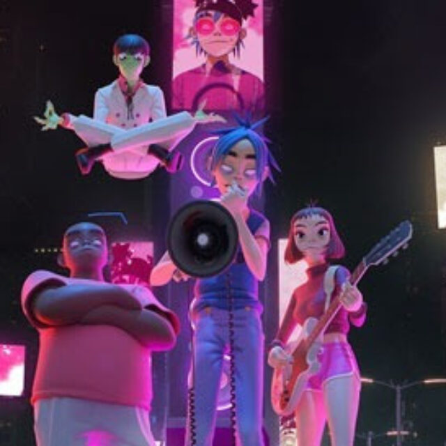 Gorillaz perform Live in Times Square and London in Alternate Reality