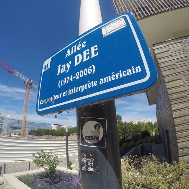 Jay Dee (aka J Dilla) Has a Street Named After Him In Montpellier France