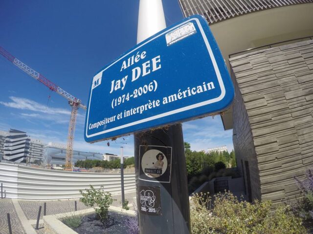 Jay Dee (aka J Dilla) Has a Street Named After Him In Montpellier France