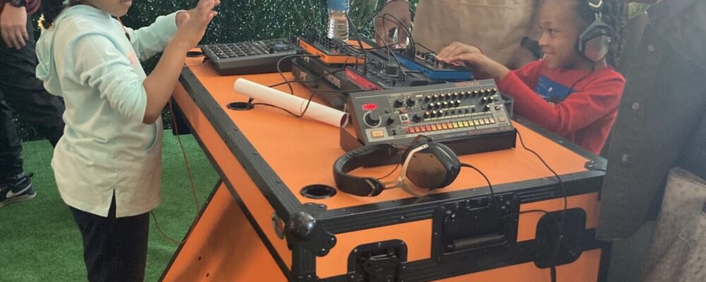 The Roland Beat Garden and God Said Give Em Drum Machines Teach Kids About Programming and Detroit Techno 101